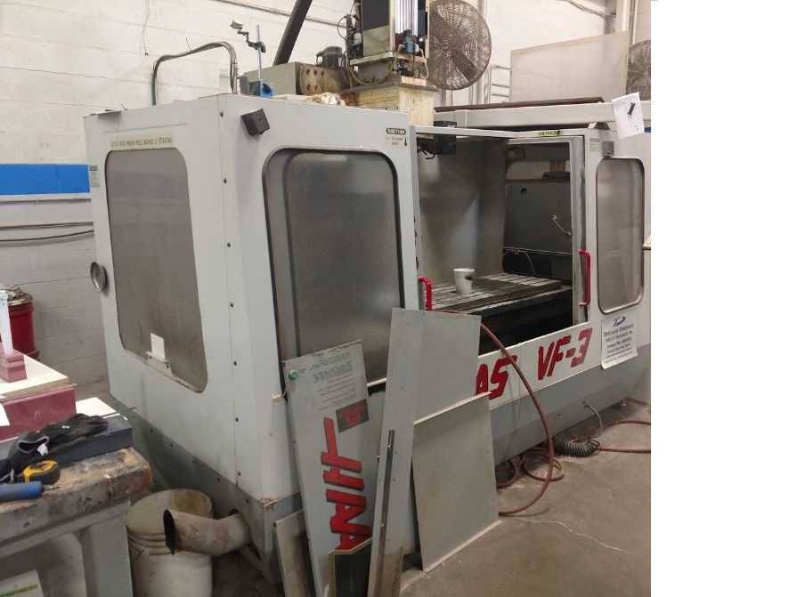 Haas VF-3, Machine ID: 7039